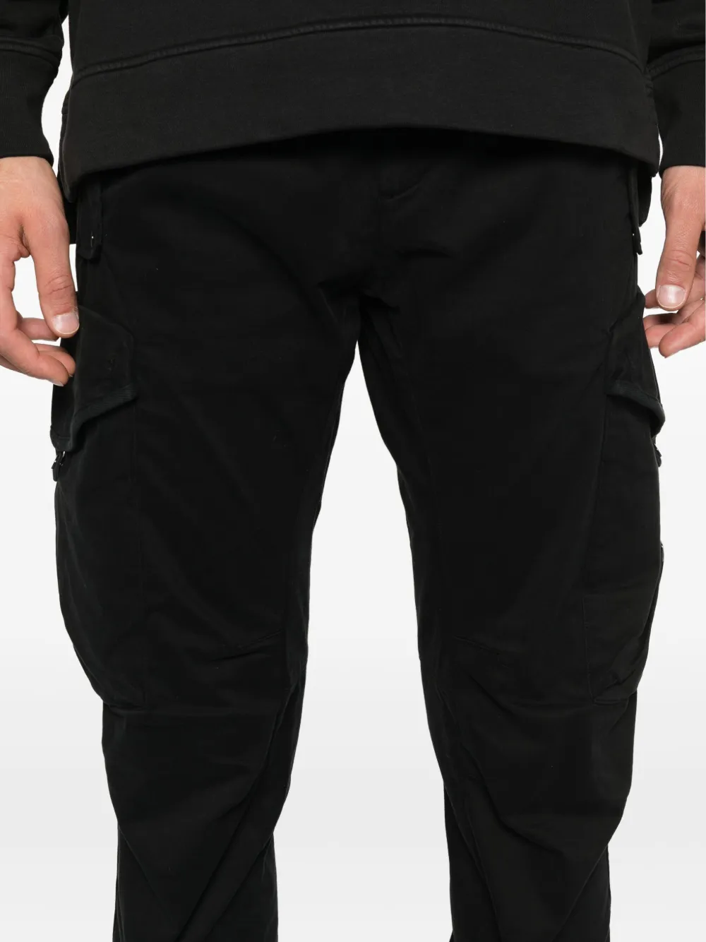 C.P. Company Cargo broek met Lens-detail Zwart
