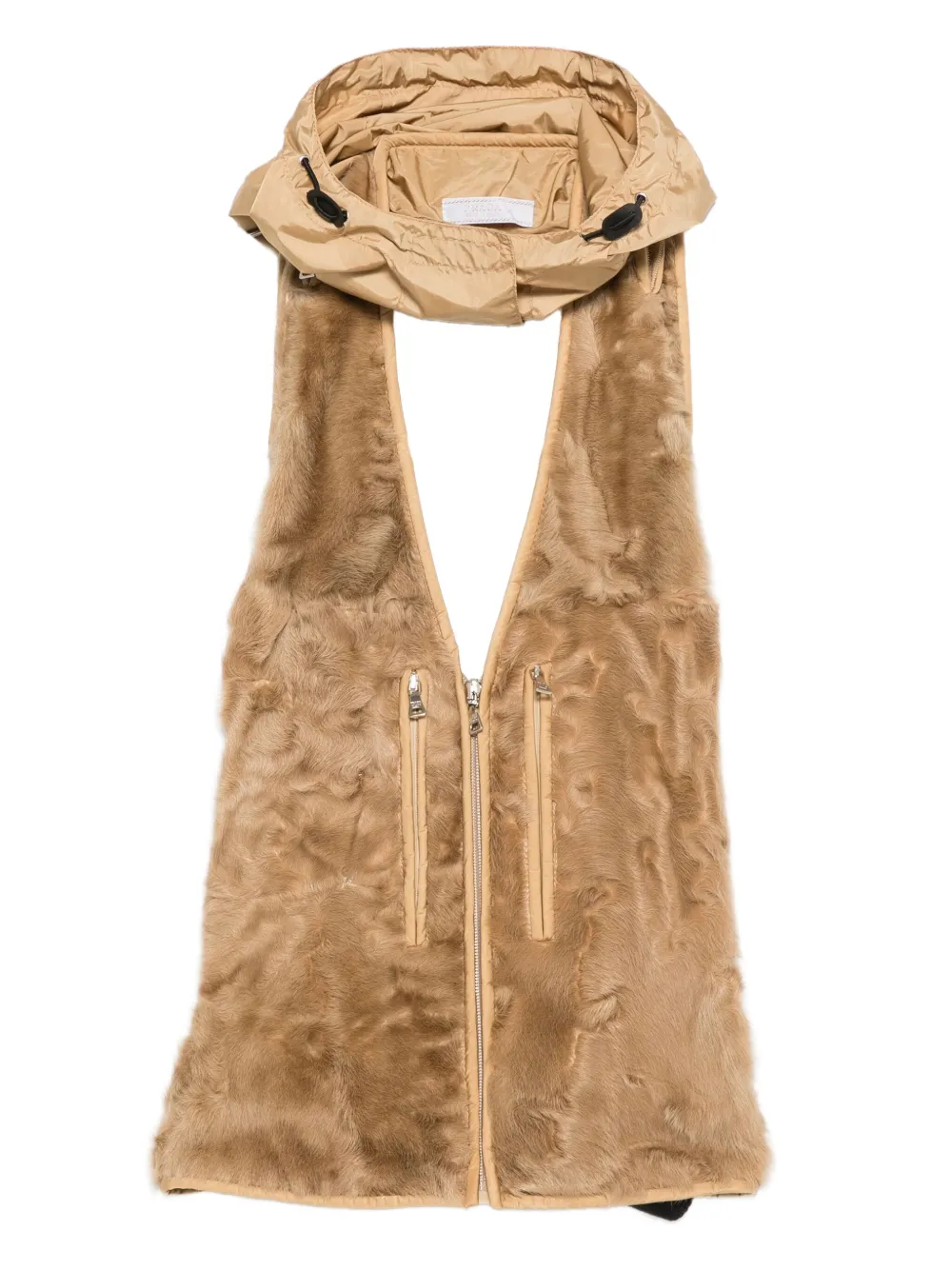 1990s hooded vest