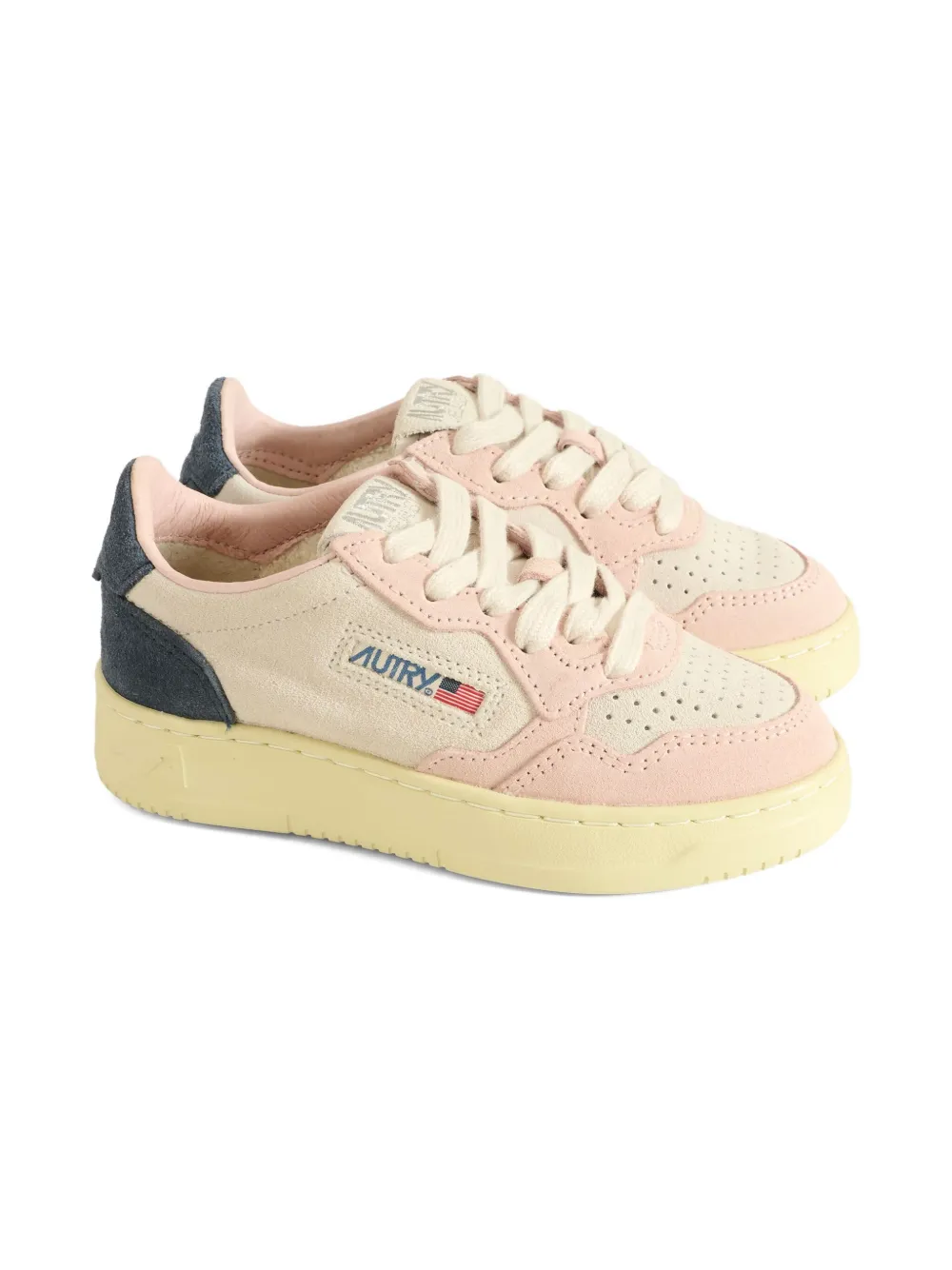 Autry Kids Medalist leather sneakers Pink