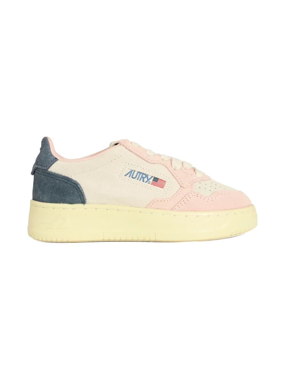 Autry Kids Medalist leather sneakers - ピンク Autry Kids Medalist leather sneakers - ピンク