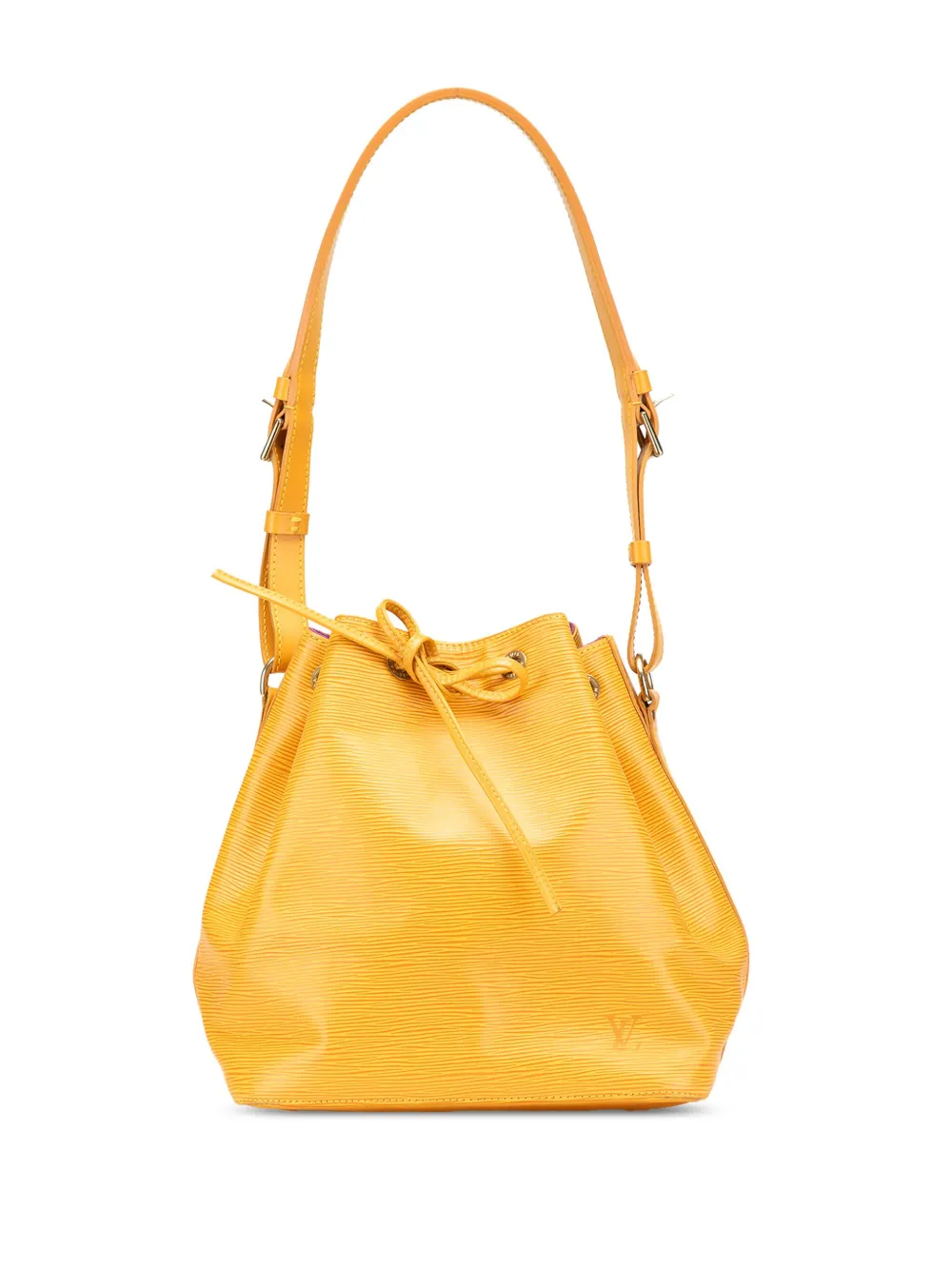 Louis Vuitton Pre-Owned 2000 エピ プチ ノエ バケットバッグ - イエロー Louis Vuitton Pre-Owned 2000 エピ プチ ノエ バケットバッグ - イエロー
