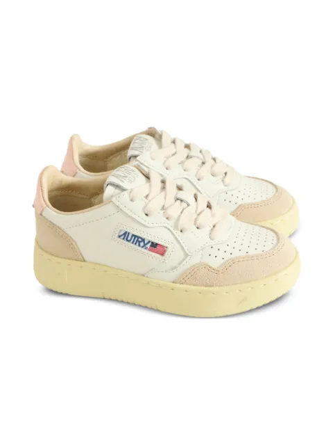 Autry Kids Medalist perforated leather sneakers