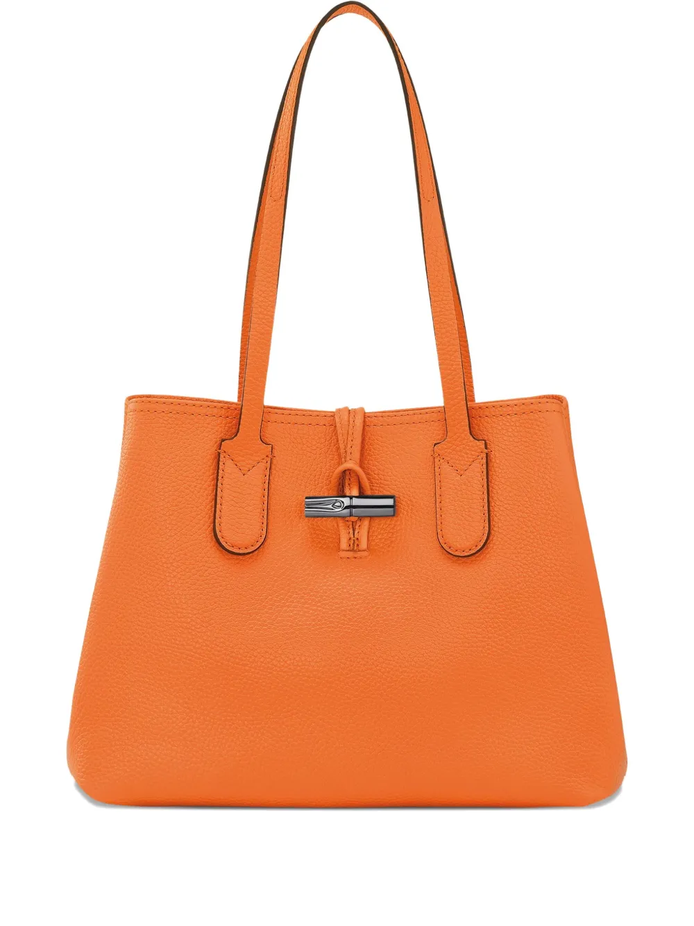 Longchamp top-handle shoulder bag Oranje