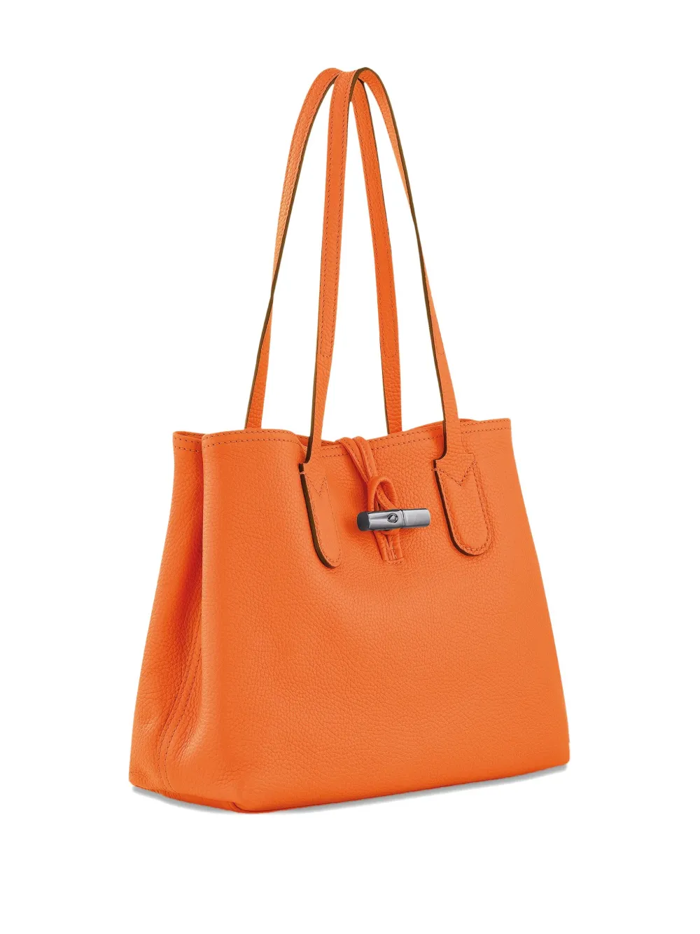 Longchamp top-handle shoulder bag Oranje