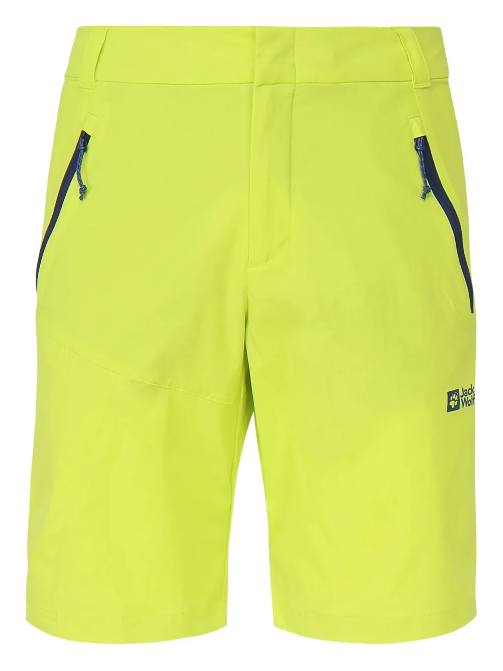 JACK WOLFSKIN side-pocket shorts Geel
