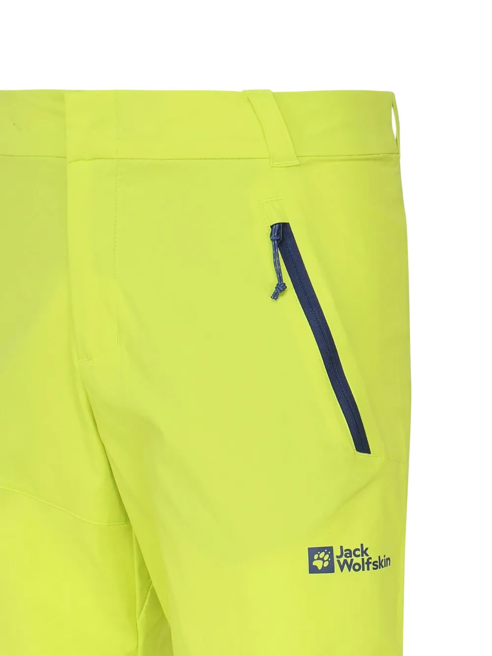 JACK WOLFSKIN side-pocket shorts Geel