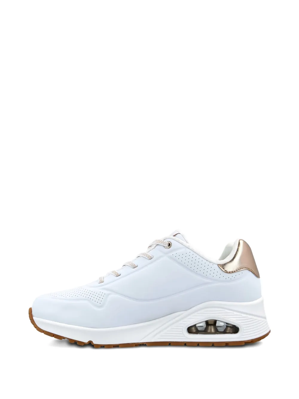 Skechers Uno-Shimmer Away metallic-detail sneakers White