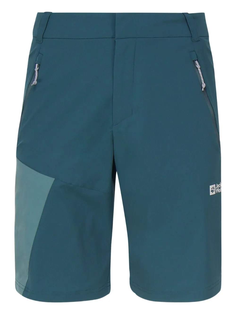 JACK WOLFSKIN side-pocket panel shorts Blauw