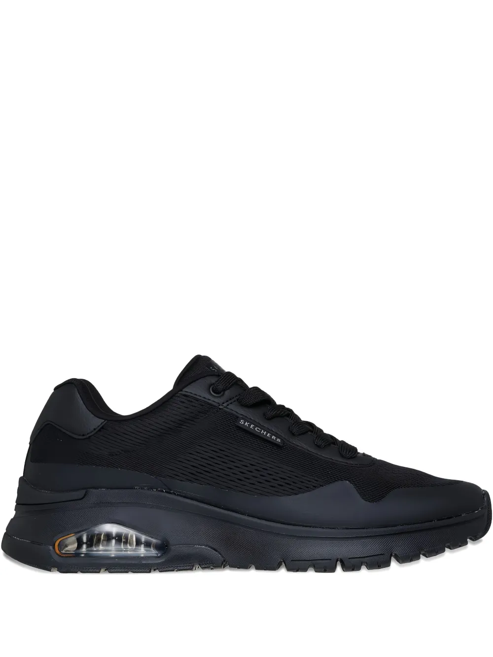 Skechers Spring On Air Lace-up Sneakers In Black