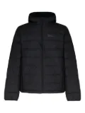 JACK WOLFSKIN hooded puffer jacket - Black