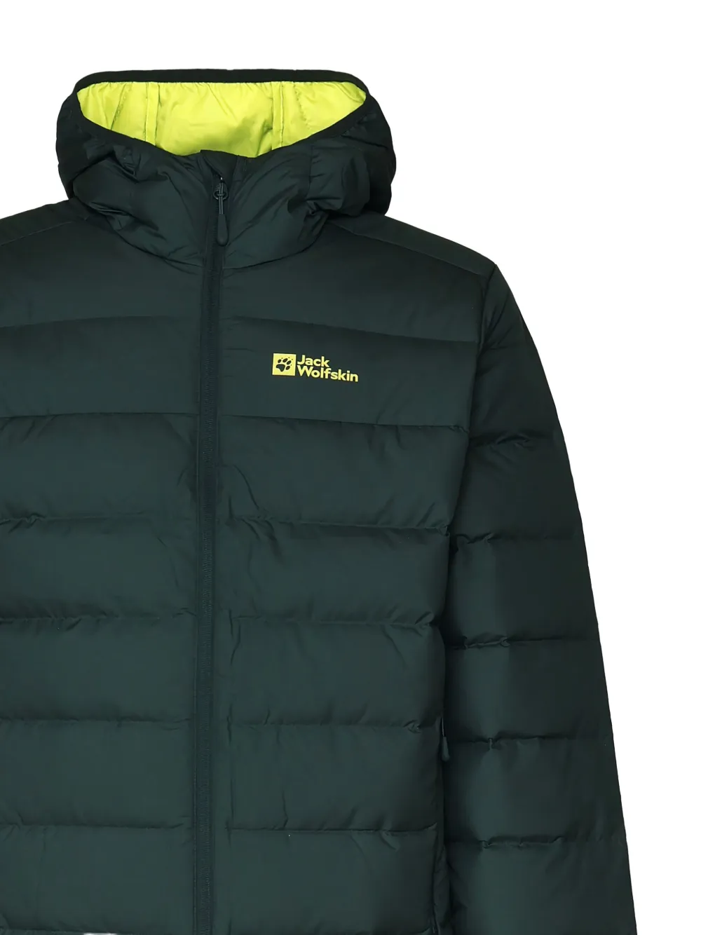 JACK WOLFSKIN Ather gewatteerd jack met capuchon Groen