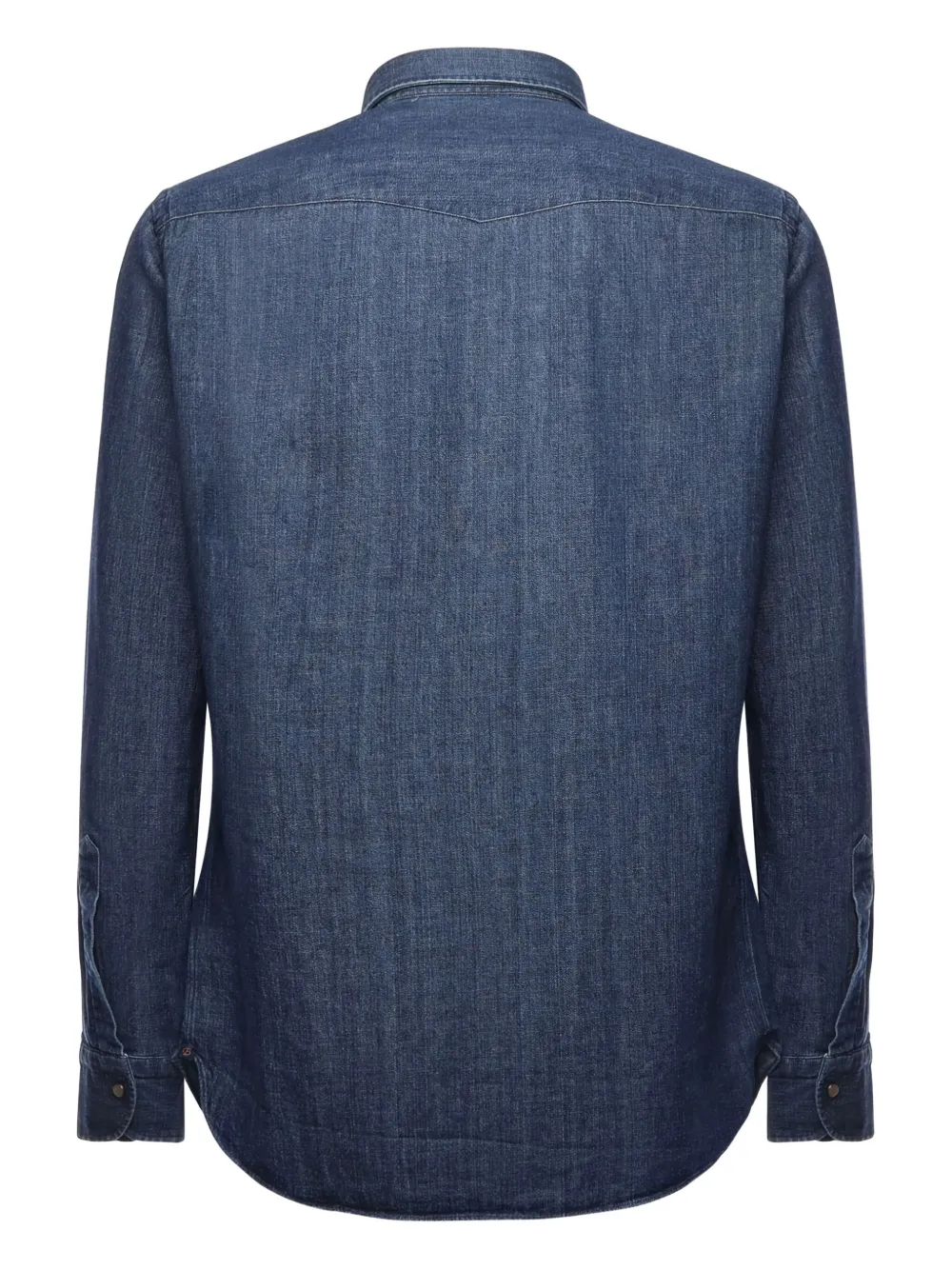 Luigi Borrelli flap-pocket shirt - Blauw