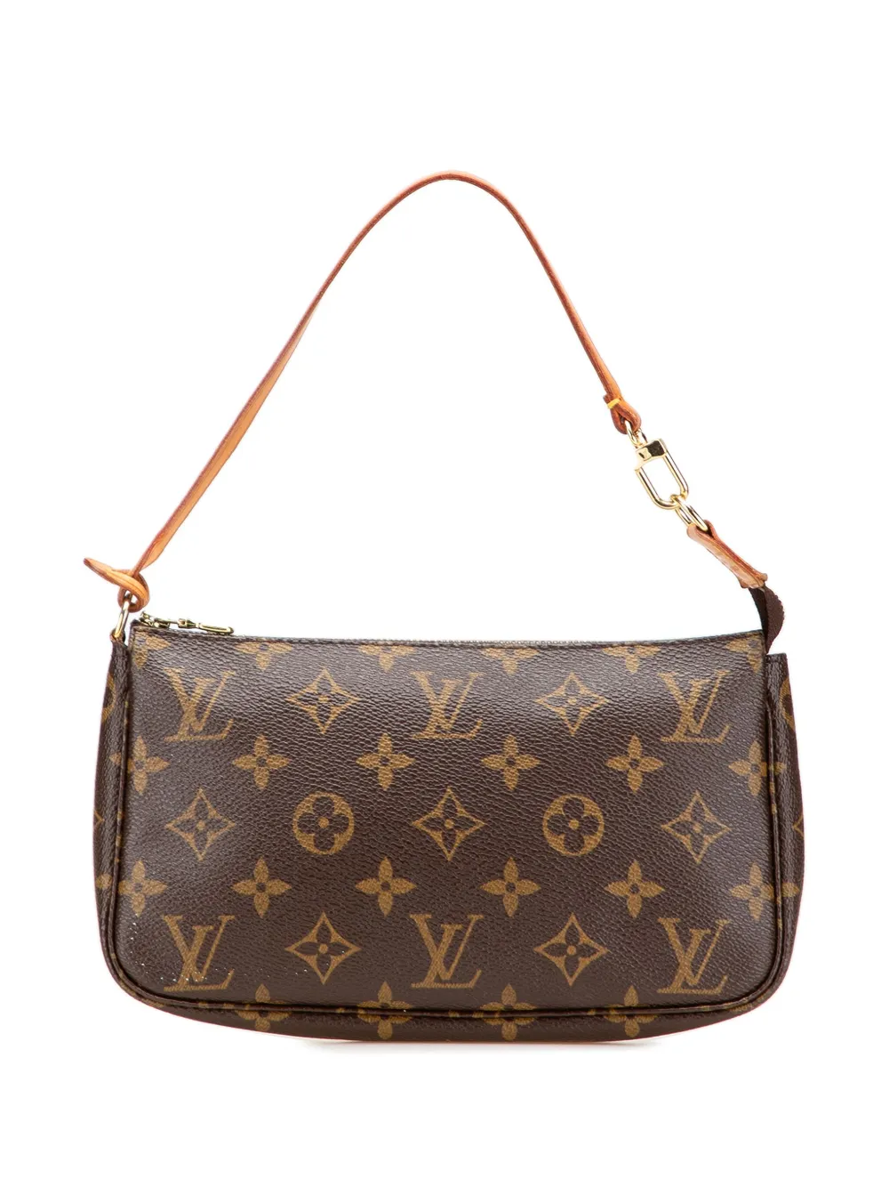 Louis Vuitton Pre-Owned 2006 ポシェット アクセソワール モノグラム ショルダーバッグ - ブラウン Louis Vuitton Pre-Owned 2006 ポシェット アクセソワール モノグラム ショルダーバッグ - ブラウン