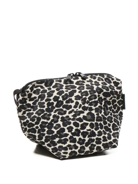 Hervé Chapelier mini leopard-print shoulder bag