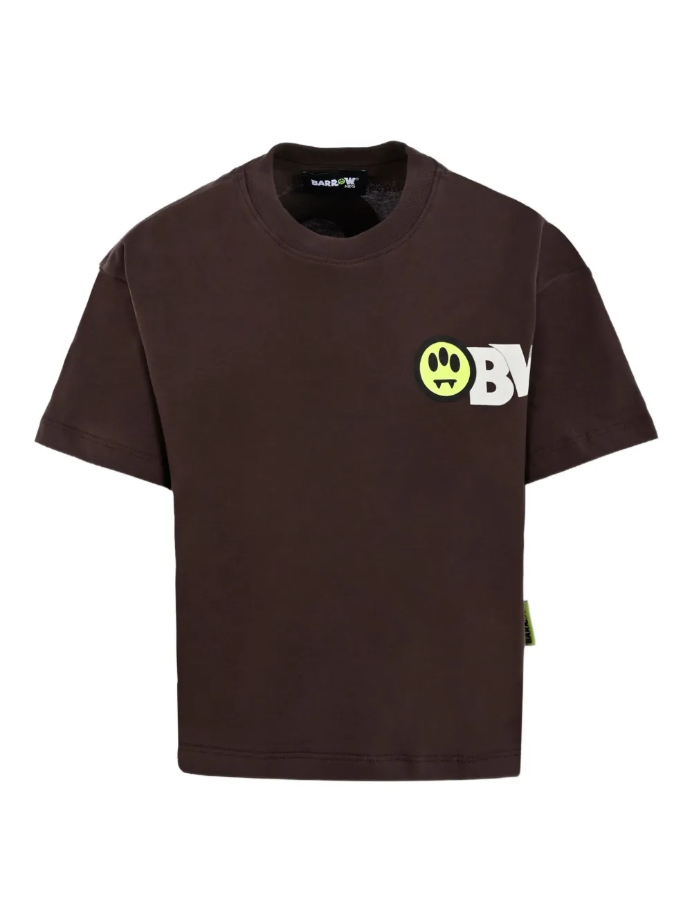Barrow kids T-shirt met print Bruin