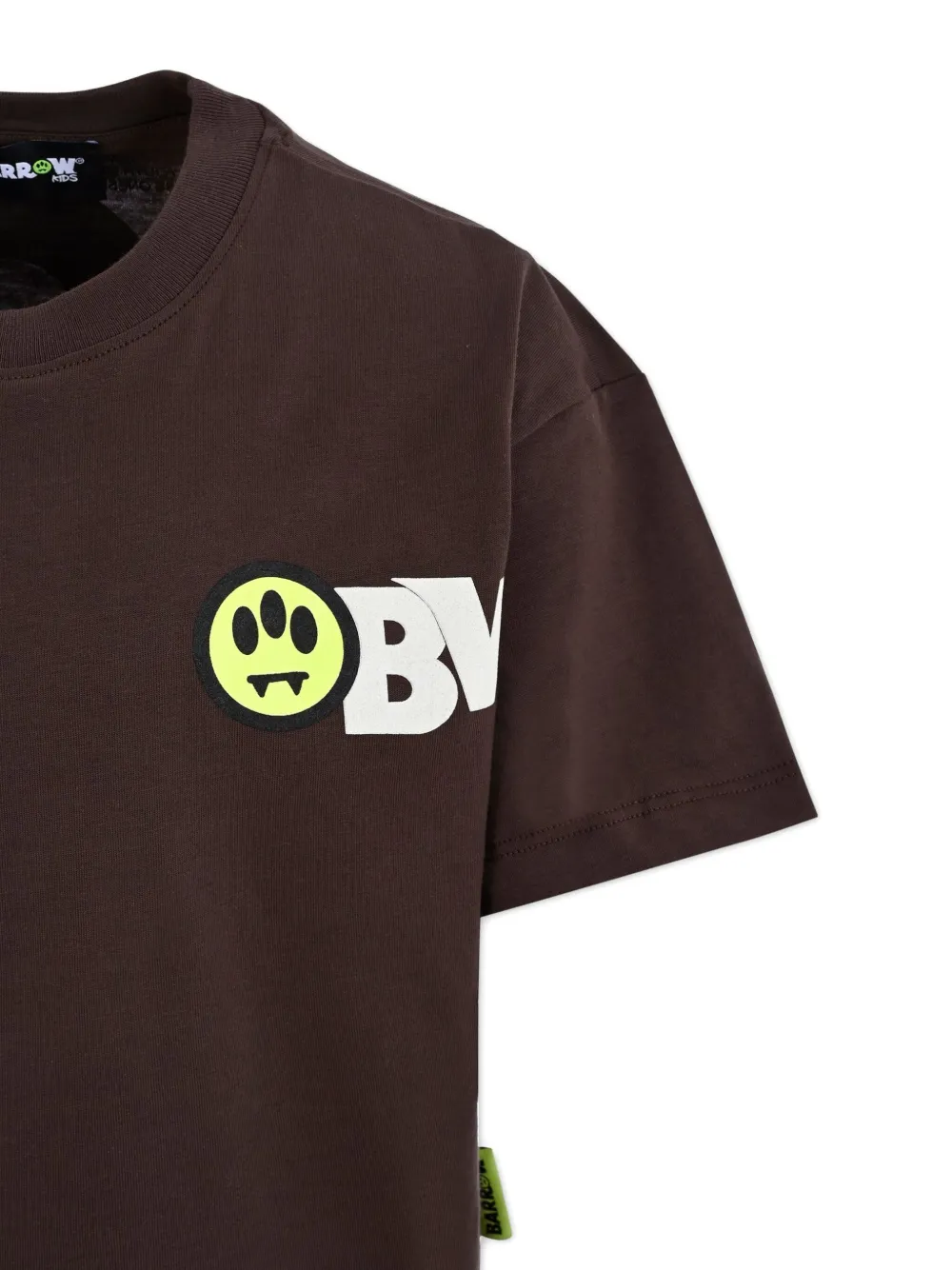 Barrow kids T-shirt met print Bruin