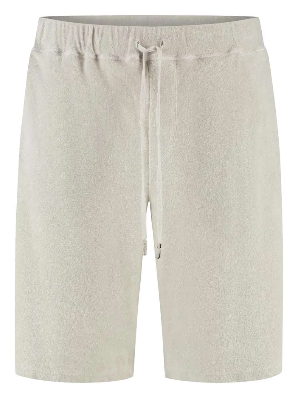 Fedeli drawstring-waist terry-cloth shorts | Neutrals | Image 1