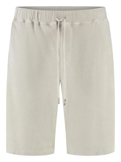 Fedeli drawstring-waist terry-cloth shorts