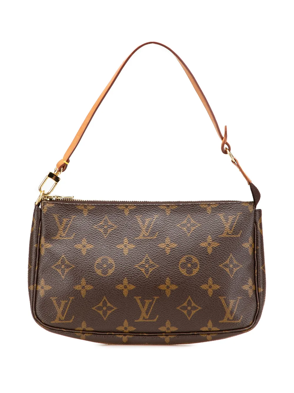 Louis Vuitton Pre-Owned 2000 モノグラム ポシェット アクセソワール ショルダーバッグ - ブラウン Louis Vuitton Pre-Owned 2000 モノグラム ポシェット アクセソワール ショルダーバッグ - ブラウン