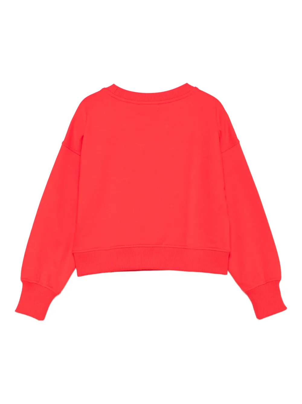 Moschino Kids bear-print sweatshirt Rood
