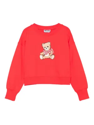 Moschino Kids モスキーノ・キッズ テディベア スウェットシャツ