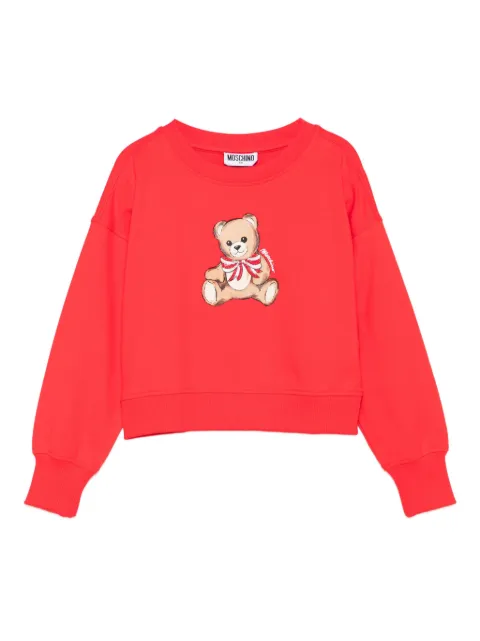 Moschino Kids bear-print sweatshirt