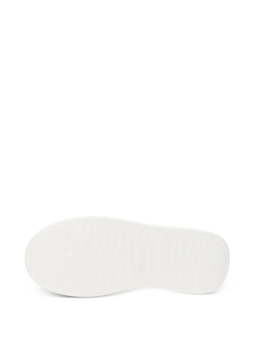 byblos embellished platform lace-up sneakers White