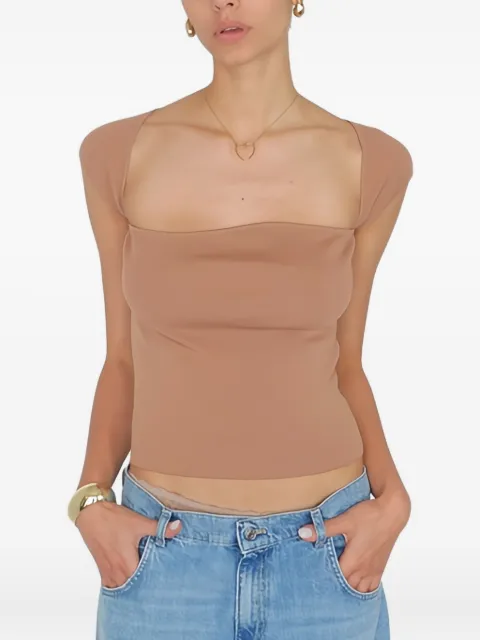 VICOLO square-neck top