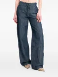 VICOLO drawstring-waist jeans - Blue