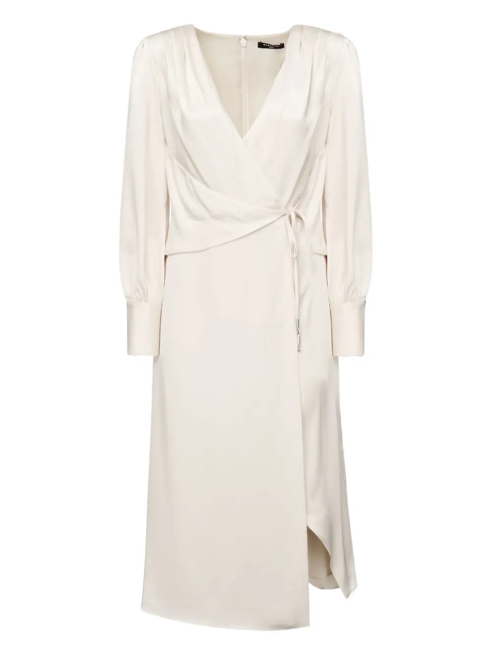 Marciano V-neck tie-front dress | Neutrals | Image 1