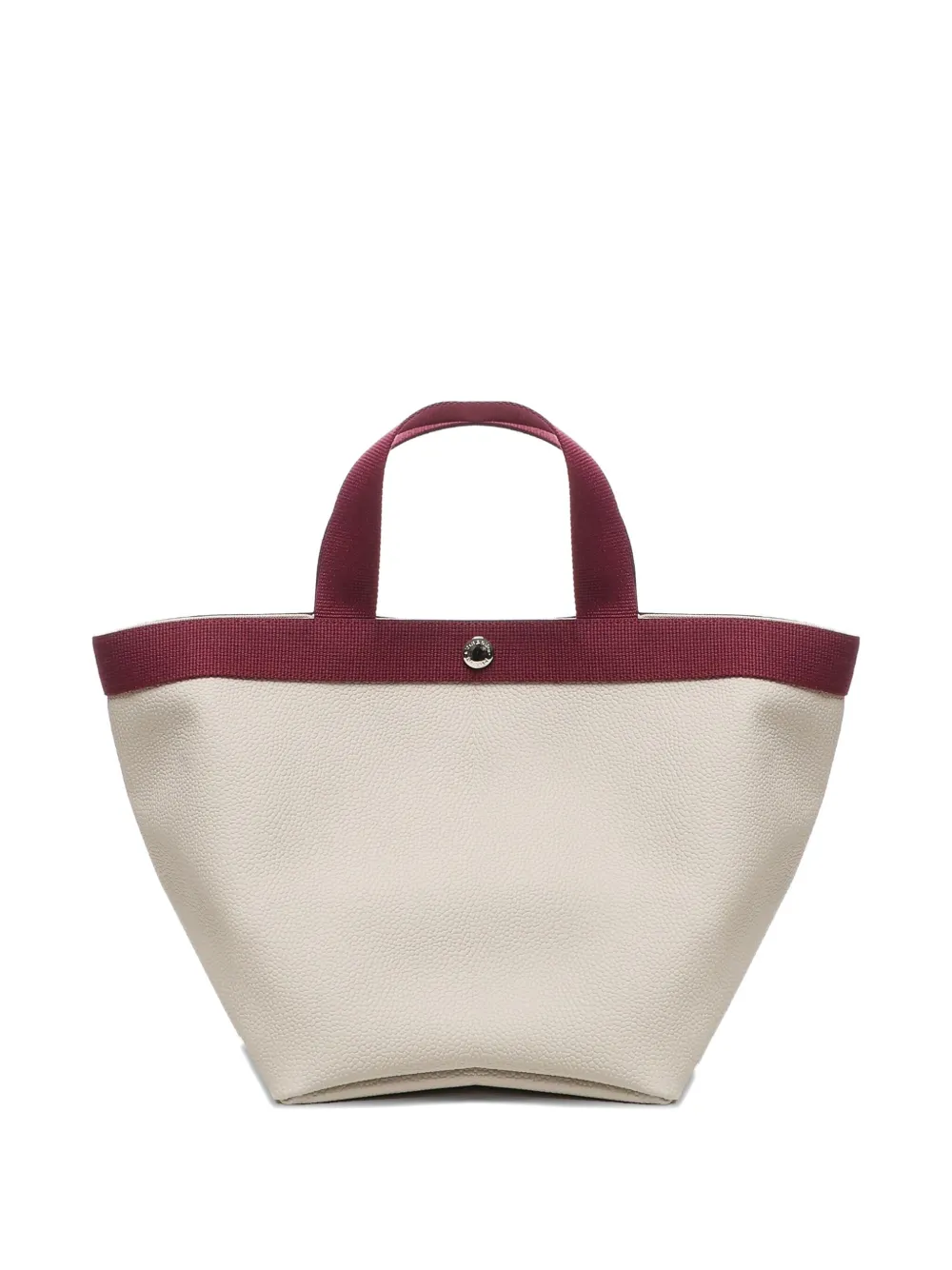 Herve Chapelier Canvas Tote Bag In Neutral