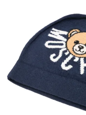 Moschino Kids（モスキーノ・キッズ）ニット帽 - FARFETCH
