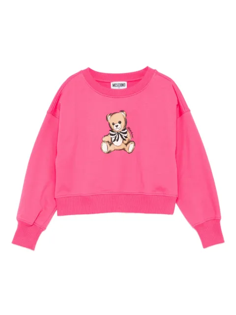 Moschino Kids Teddy Bear-print sweatshirt