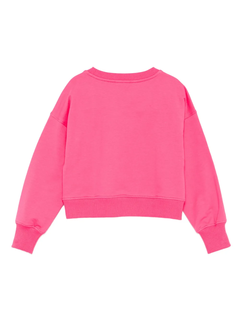 Moschino Kids Teddy Bear-print sweatshirt Roze