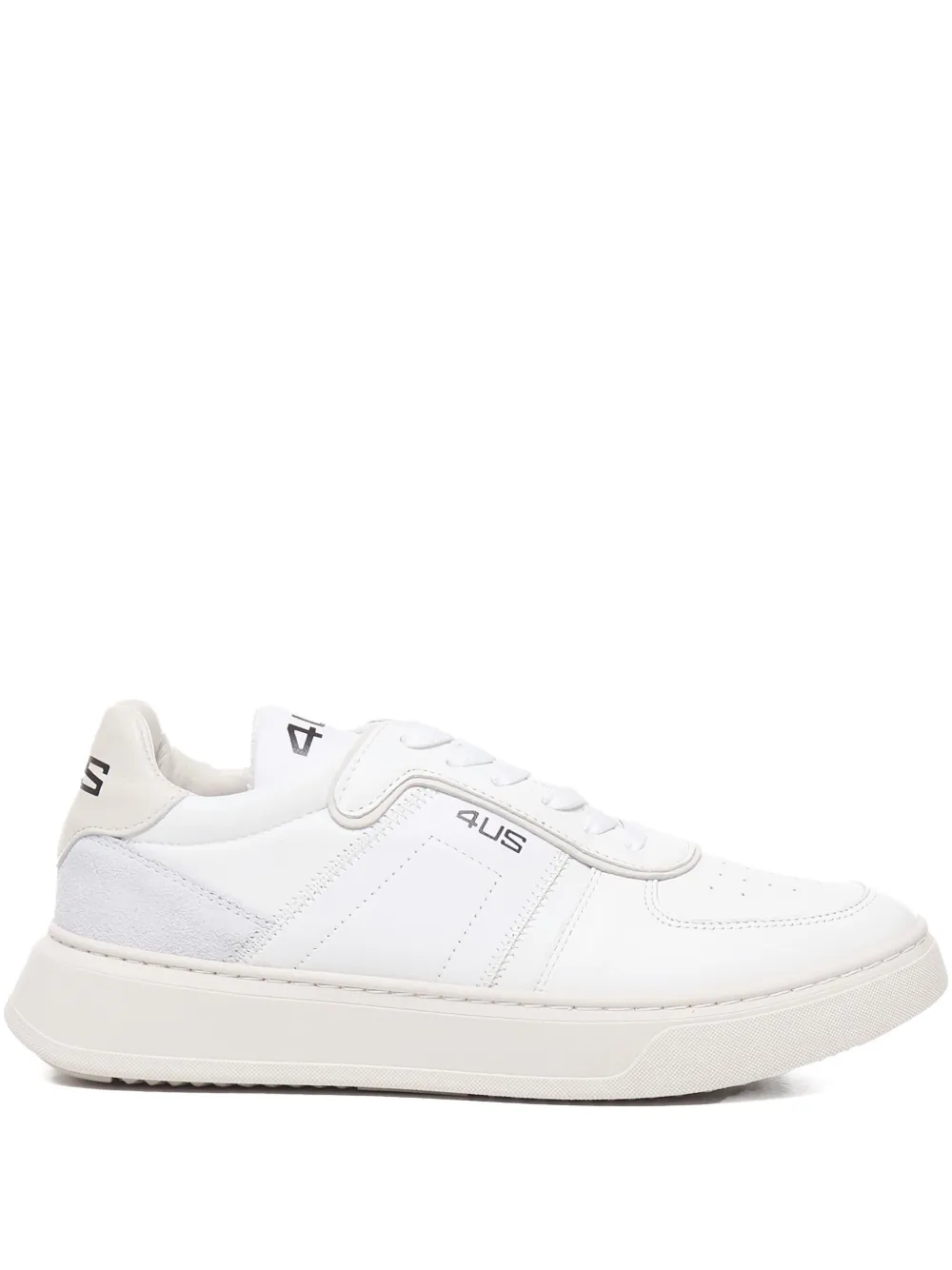 Paciotti For Us 4US leather low-top sneakers | White | Image 1