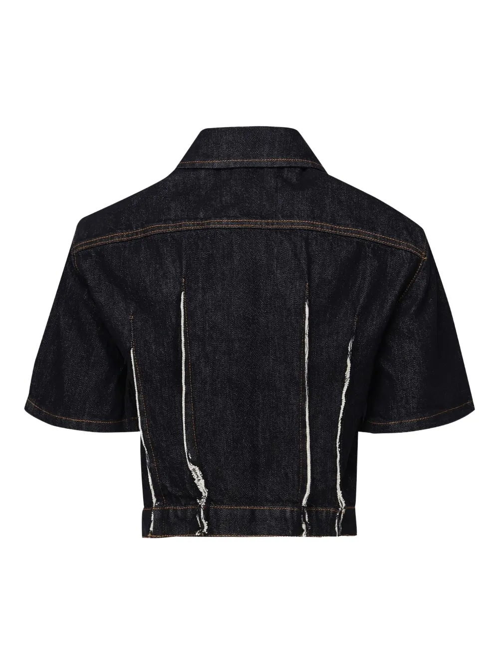 John Richmond Denim top verfraaid met ster - Blauw