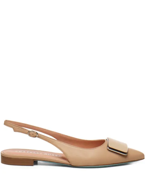 Fratelli Russo plaque-detail pumps