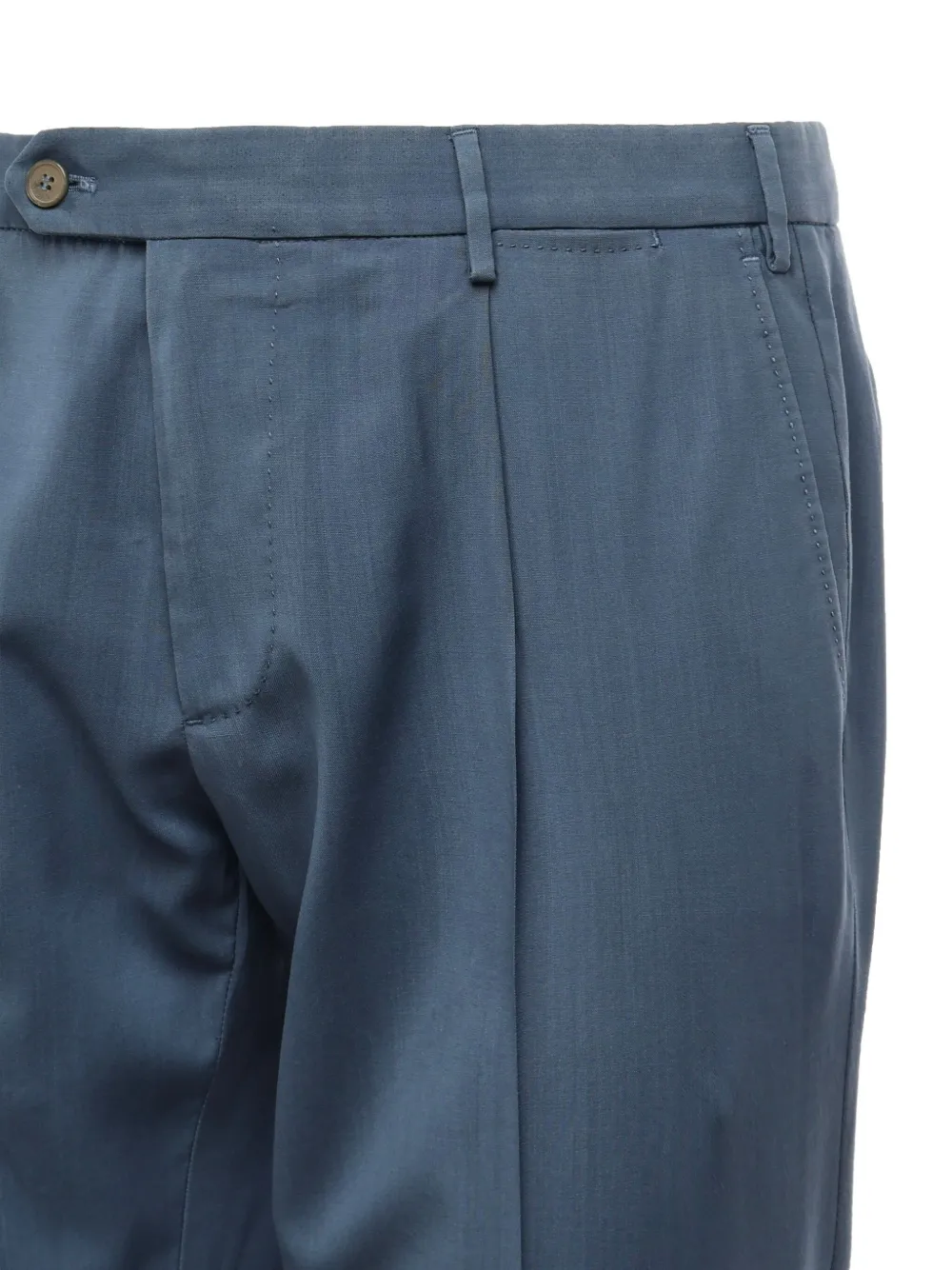 Santaniello Pak met enkele rij knopen Blauw