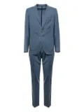 Santaniello single-breasted suit - Blue
