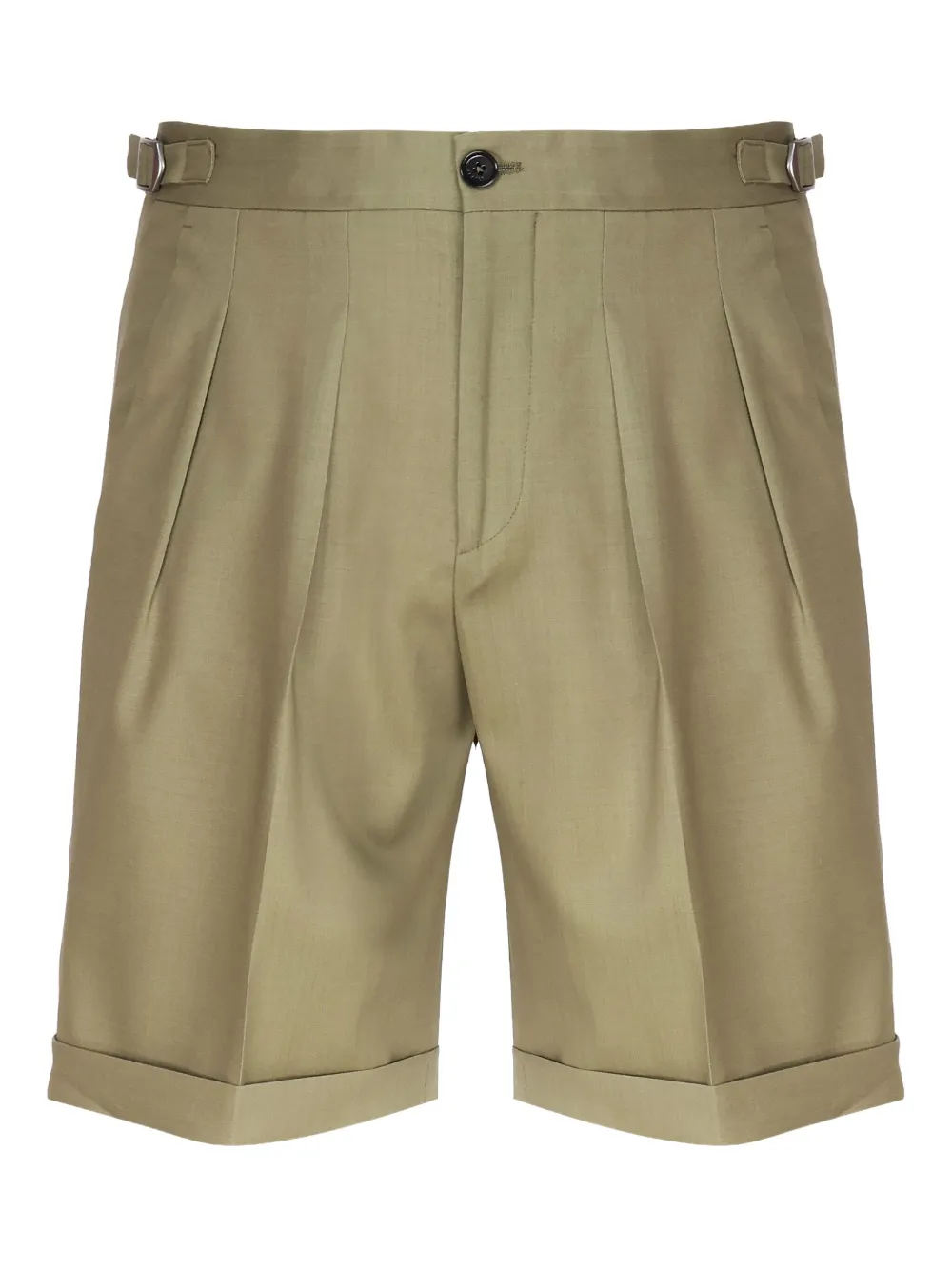 BE ABLE Shorts met geplooide details Groen