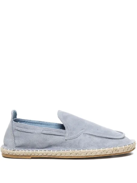byblos suede slip-on espadrilles