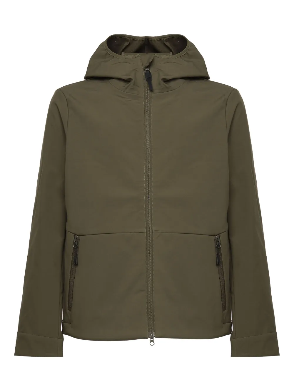 Jakke hooded zip-front jacket | Green | Image 1