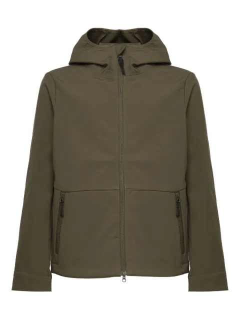 Jakke hooded zip-front jacket
