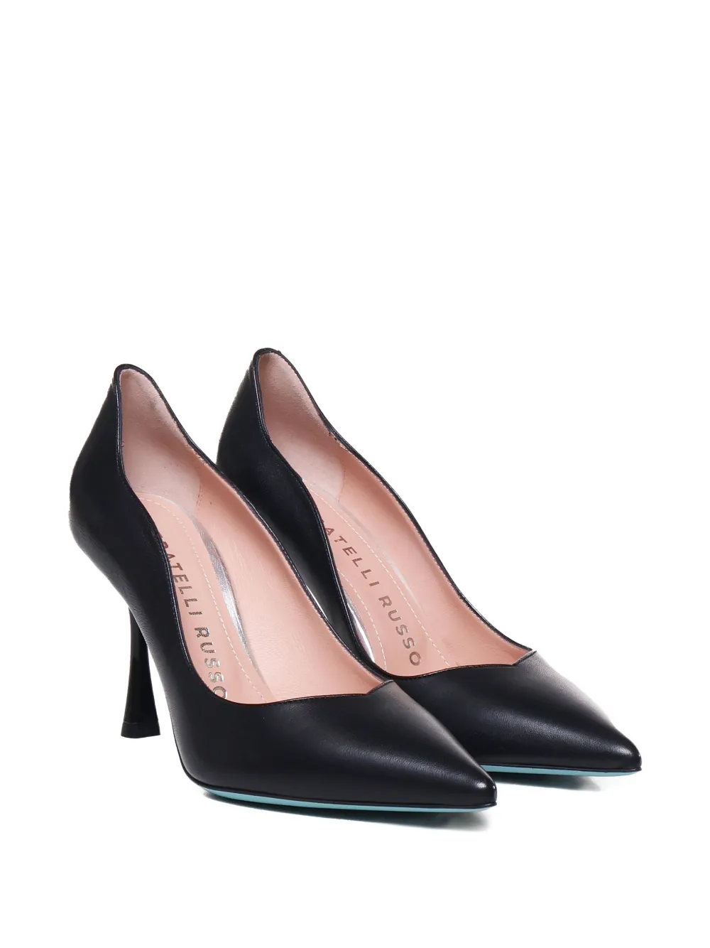 Fratelli Russo 100mm wavy-instep tapered-toe pumps | Heeled Pumps | Image 2