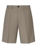 BE ABLE button-fastening wool shorts - Neutrals