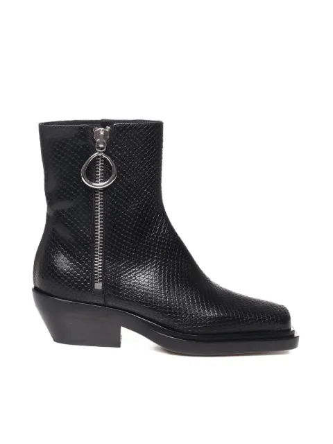 DONDUP square-toe ankle boots