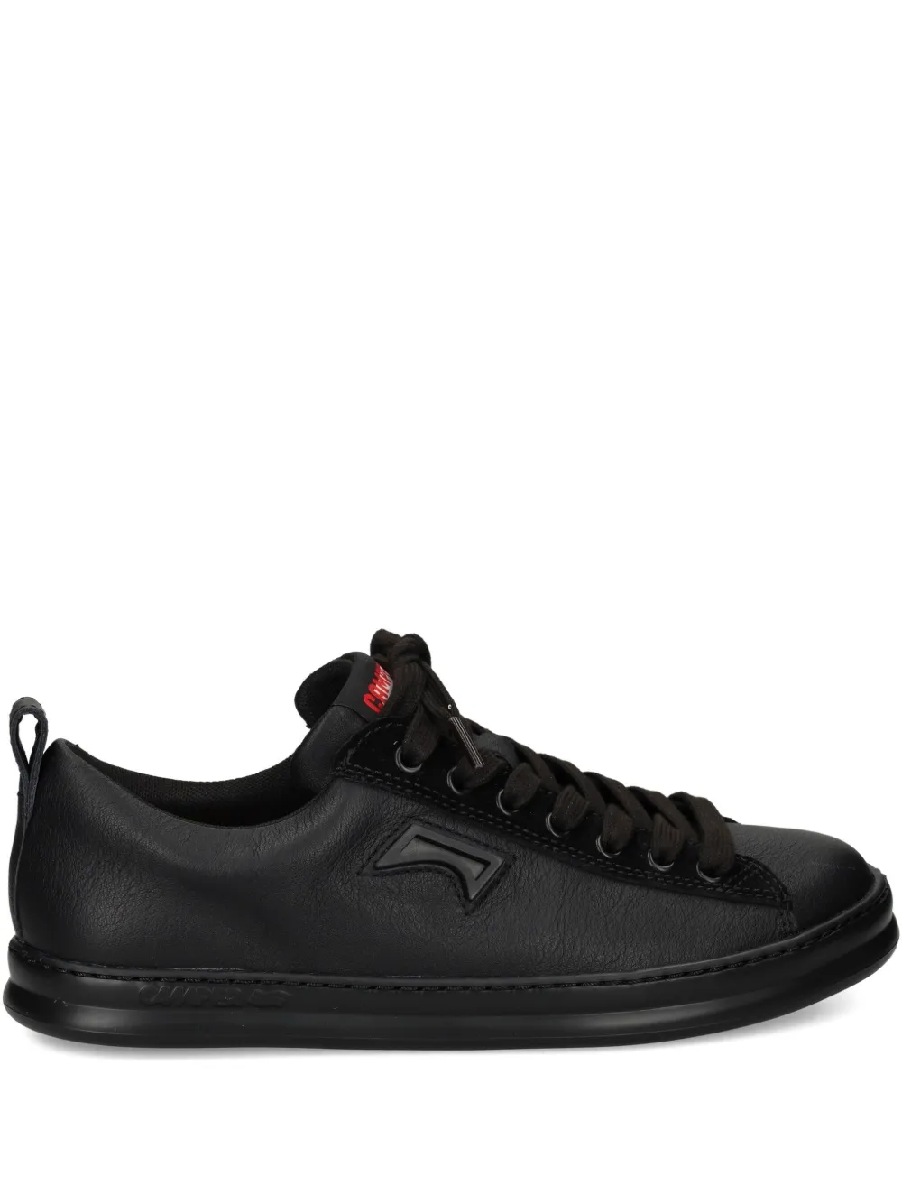 Camper Runner lace-up leather sneakers Black