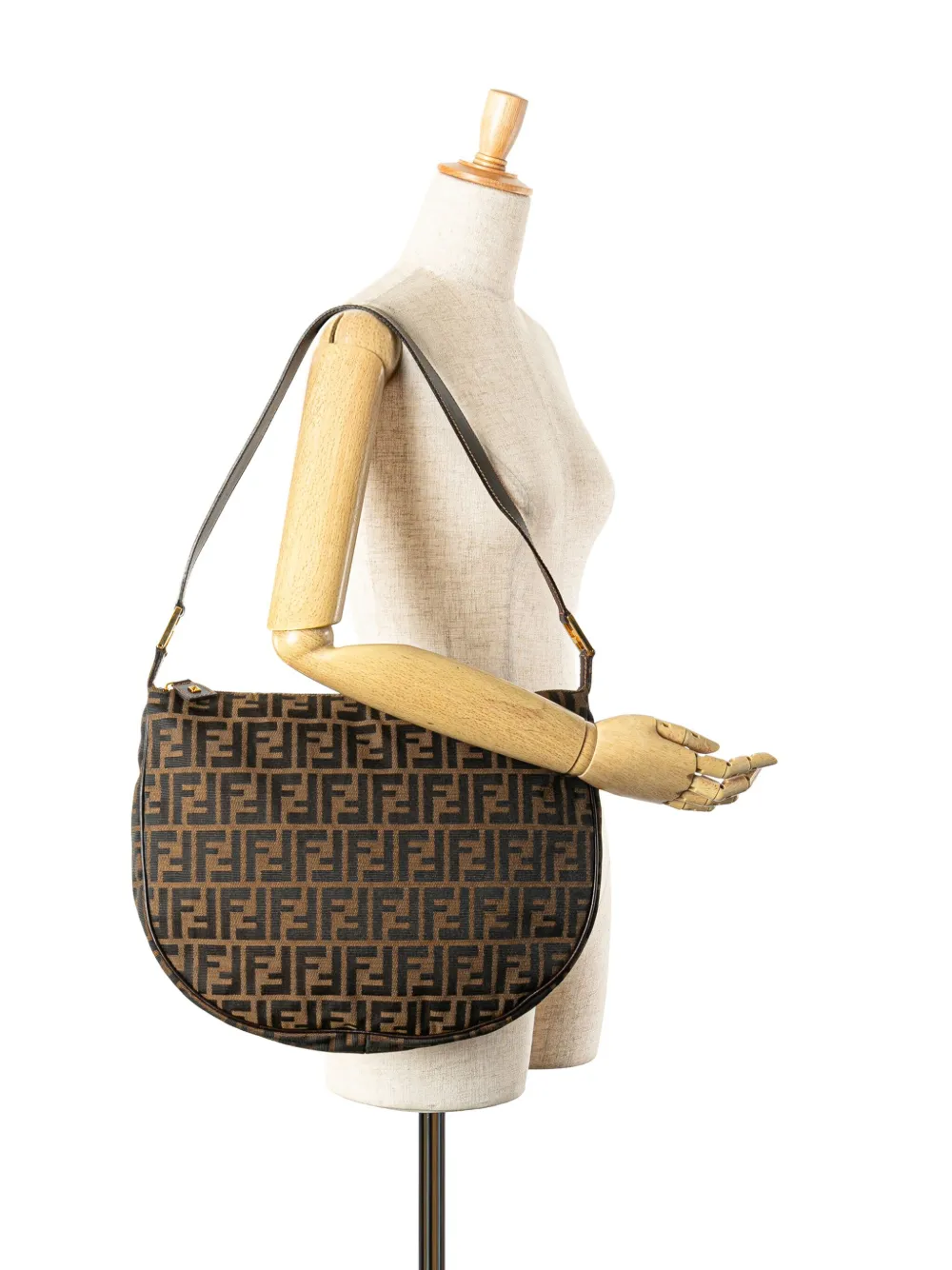 Fendi Pre-Owned 20th Century Zucca Canvas hobo bag | Pre-Owned | Image 2