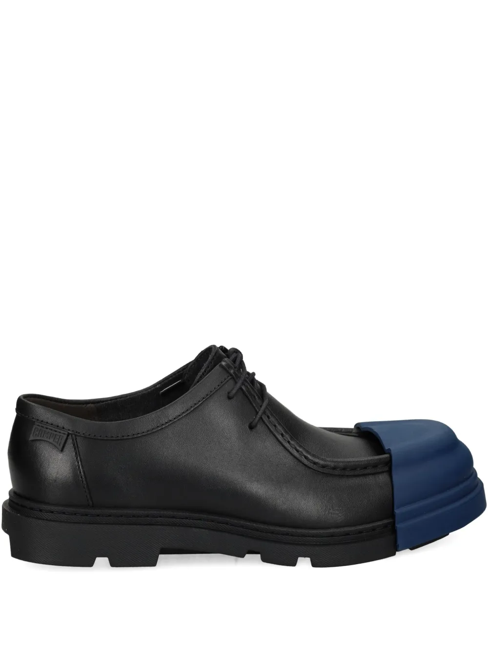 Camper Junction leather rubber-toe cap shoes Black