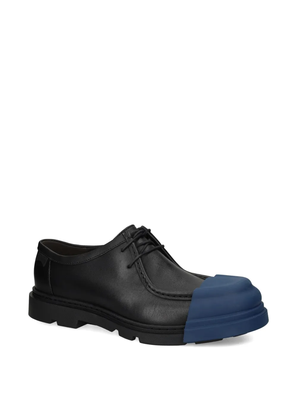 Camper Junction leather rubber-toe cap shoes Black